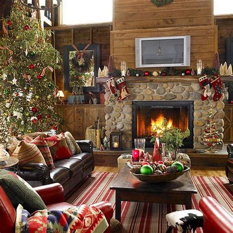 beautiful christmas decorated rooms